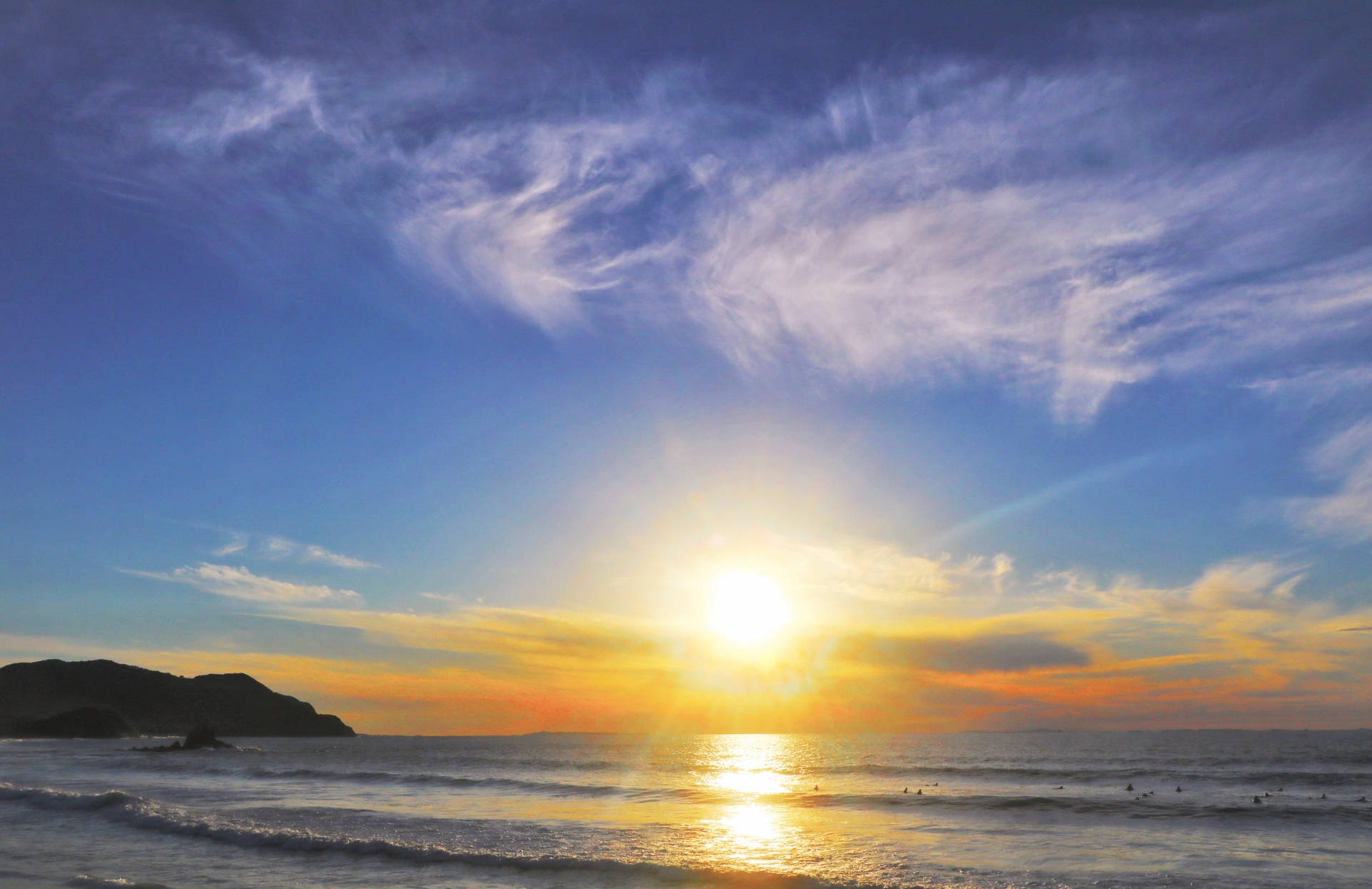 糸島・二見ヶ浦の夕景